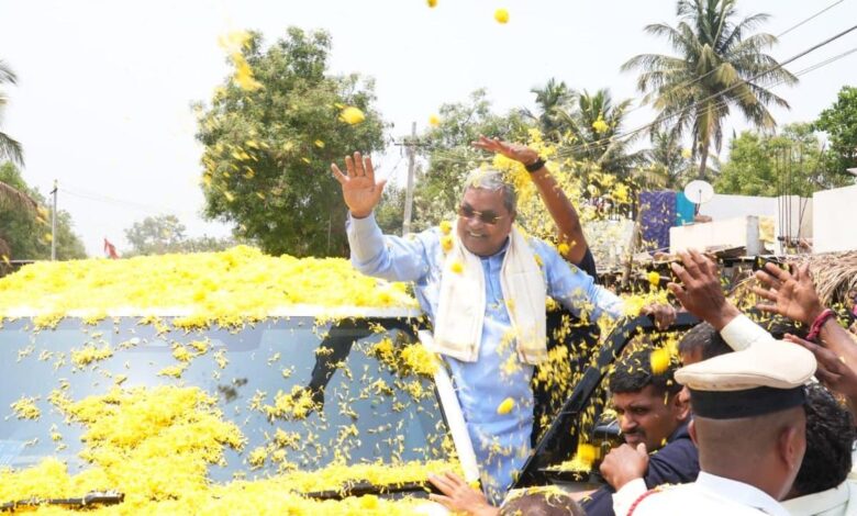 CM Siddaramaiah kicks off bypoll campaign at Bagalkot terming Centre ‘anti-people’ for not notifying tribunal verdict