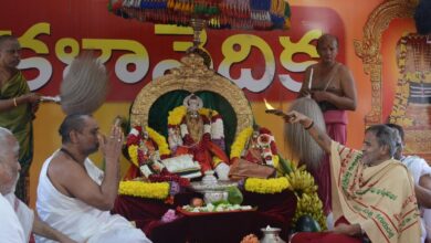 Grand Sri Rama Navami celebrations at Indrakeeladri and Sitanagaram
