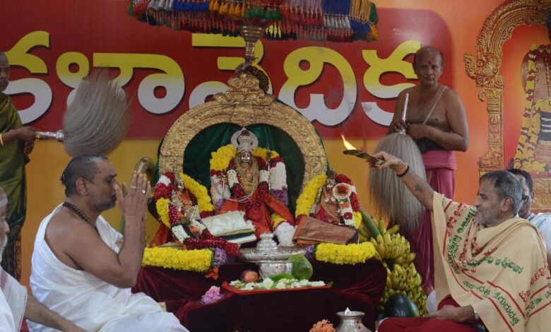 Grand Sri Rama Navami celebrations at Indrakeeladri and Sitanagaram