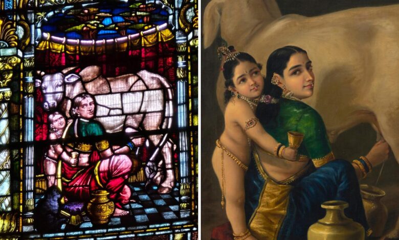 Did Raja Ravi Varma paint the Yashoda and Krishna image first? The ₹167-crore puzzle