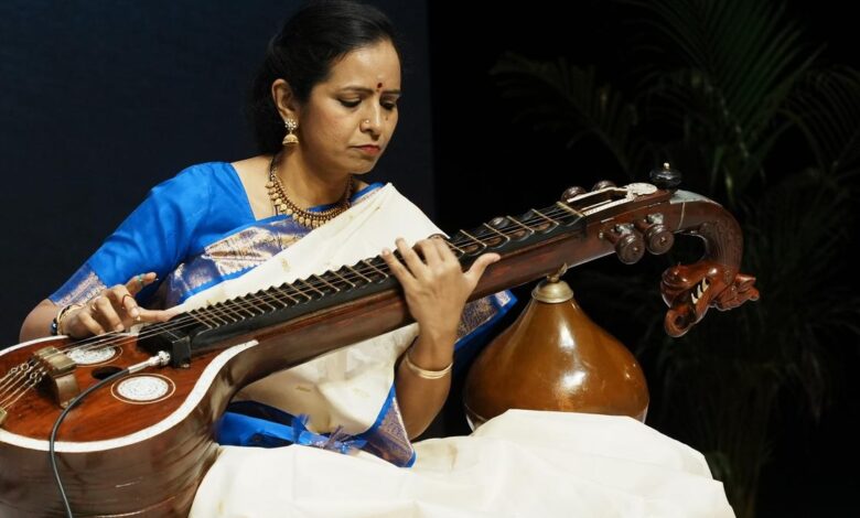 Jayanti Kumaresh’s veena recital adds a new dimension to Bhilwara Sur Sangam