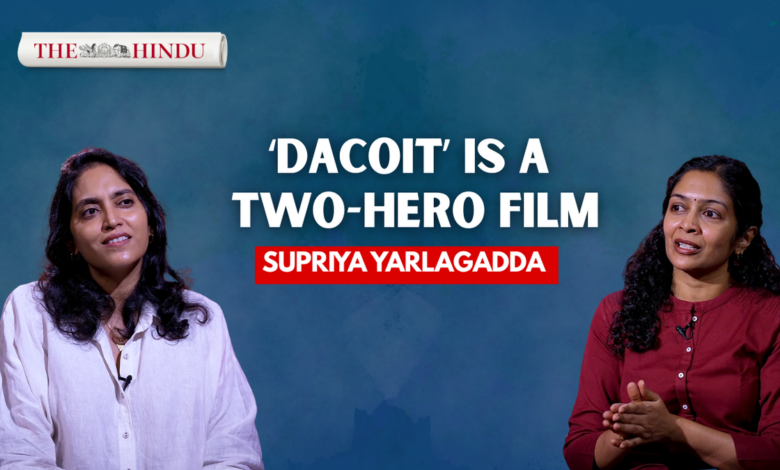 Watch: Supriya Yarlagadda on Dacoit, and her three-decade journey in cinema