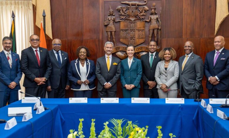 Jaishankar holds talks with Jamaican counterpart, calls for stronger economic ties