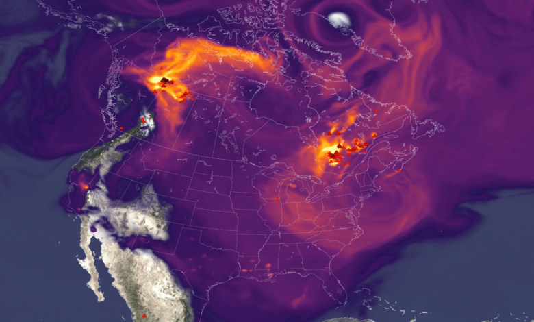 NASA-Funded Study Shows Wildfire Smoke’s Hidden Ozone Toll