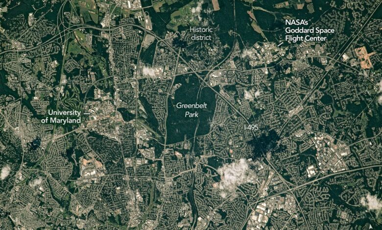Belts of Green in the Washington Suburbs