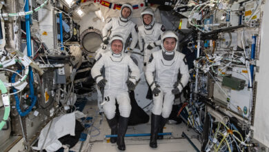 NASA Hosts SpaceX Crew-11 Astronauts for Public Event at Headquarters