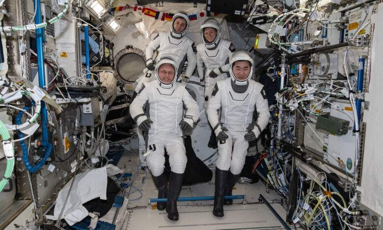 NASA Hosts SpaceX Crew-11 Astronauts for Public Event at Headquarters