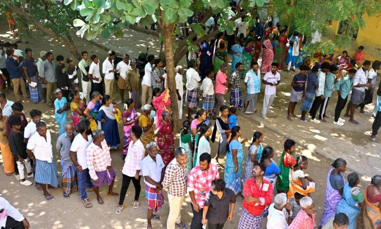 Brisk polling witnessed in Virudhunagar district
