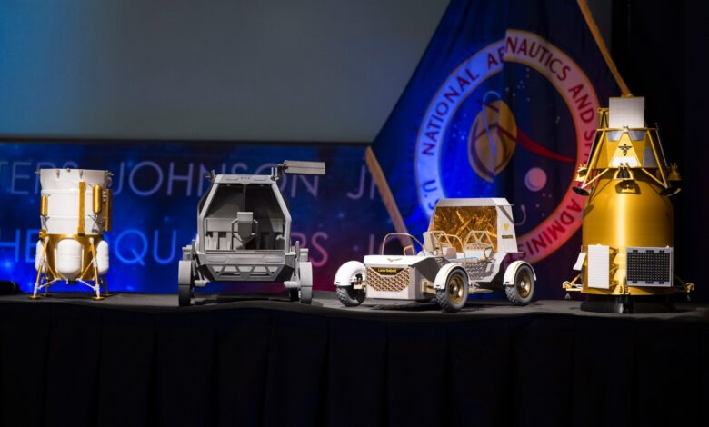 NASA Provides Update on Moon Base Rovers, Landers, Missions