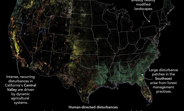 A Shift in What’s Shaping U.S. Landscapes