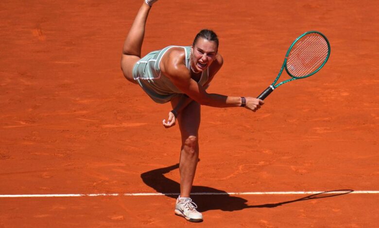 Sabalenka avoids Madrid Open virus scare and Osaka upset; Gauff and Rybakina lose