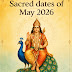 Sacred Dates of May 2026 – Important Hindu Festivals and Spiritual Observances