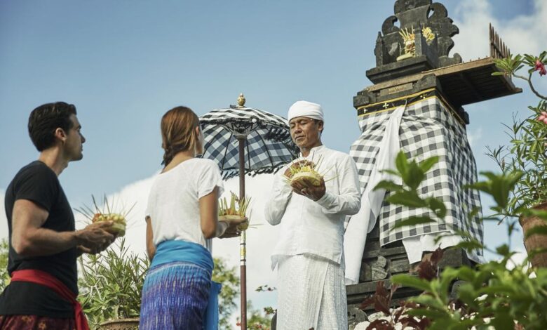 In Bali, every experience begins with a blessing