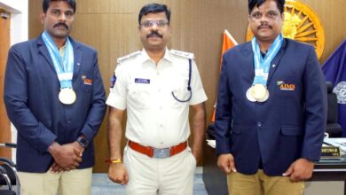 Bapatla police personnel win five medals at World Masters Athletics meet